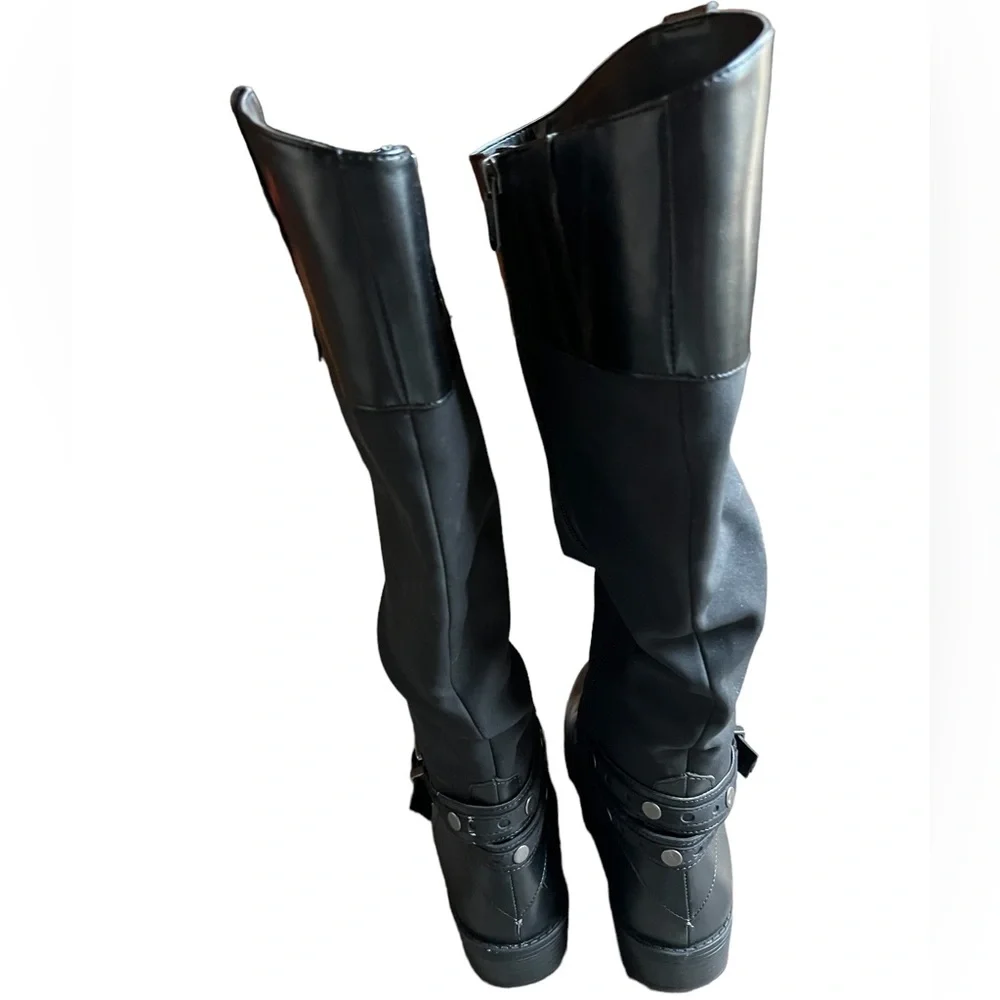 SAM EDELMAN BOOTS  Paxton Circus Tall Black Women’s Size 8 FAST SHIPPING - Picture 5 of 11